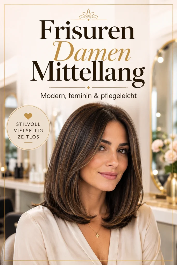 Frisuren Damen Mittellang