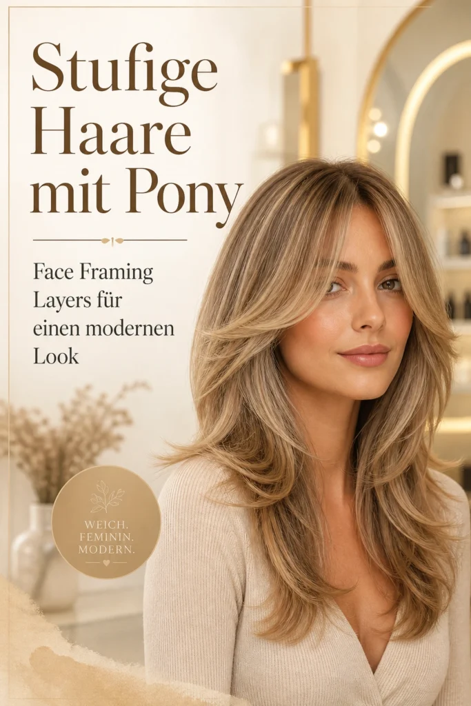 Stufige Haare