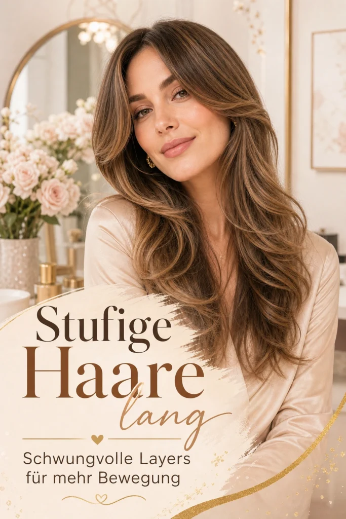 Stufige Haare
